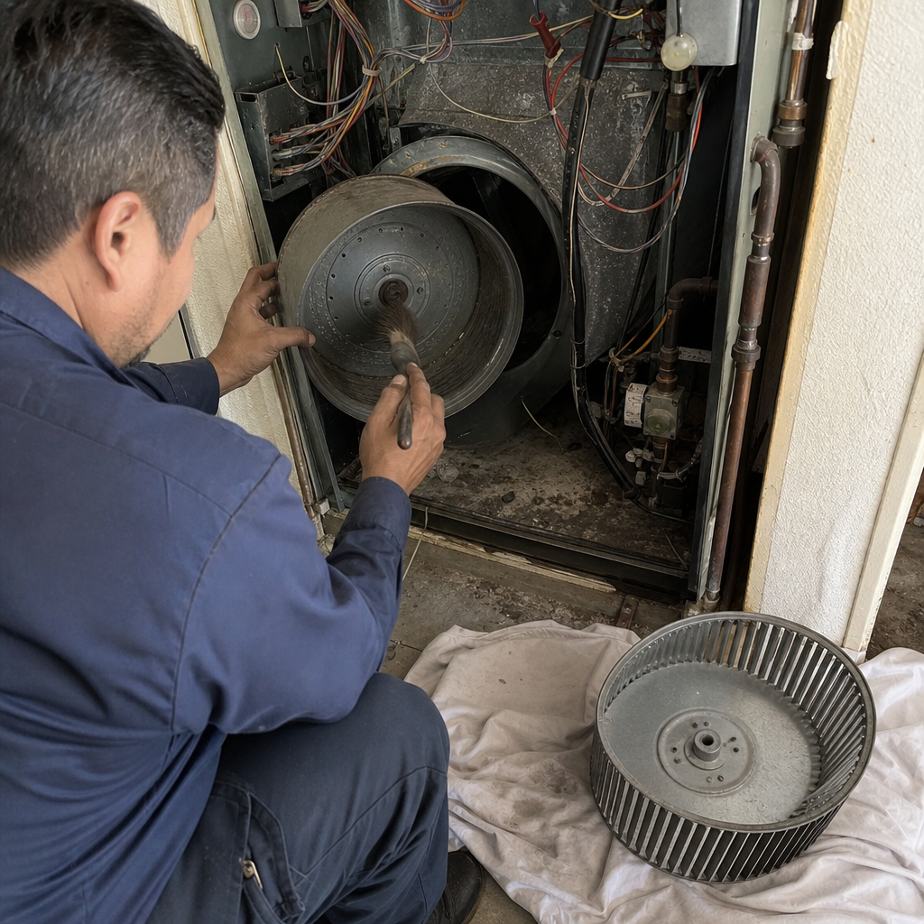 Air Duct Cleaning job in Los Angeles — photo 1