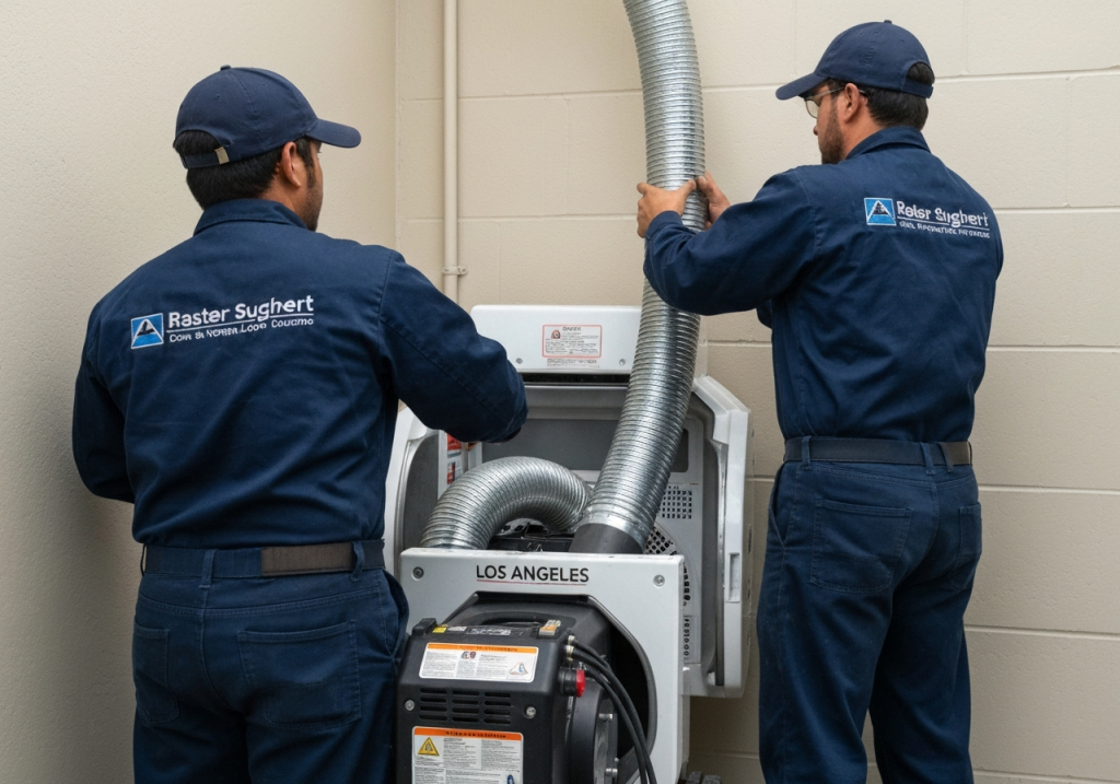 Dryer Vent Cleaning in Commerce, CA | AMPM AIR Duct Cleaning Services Los Angeles