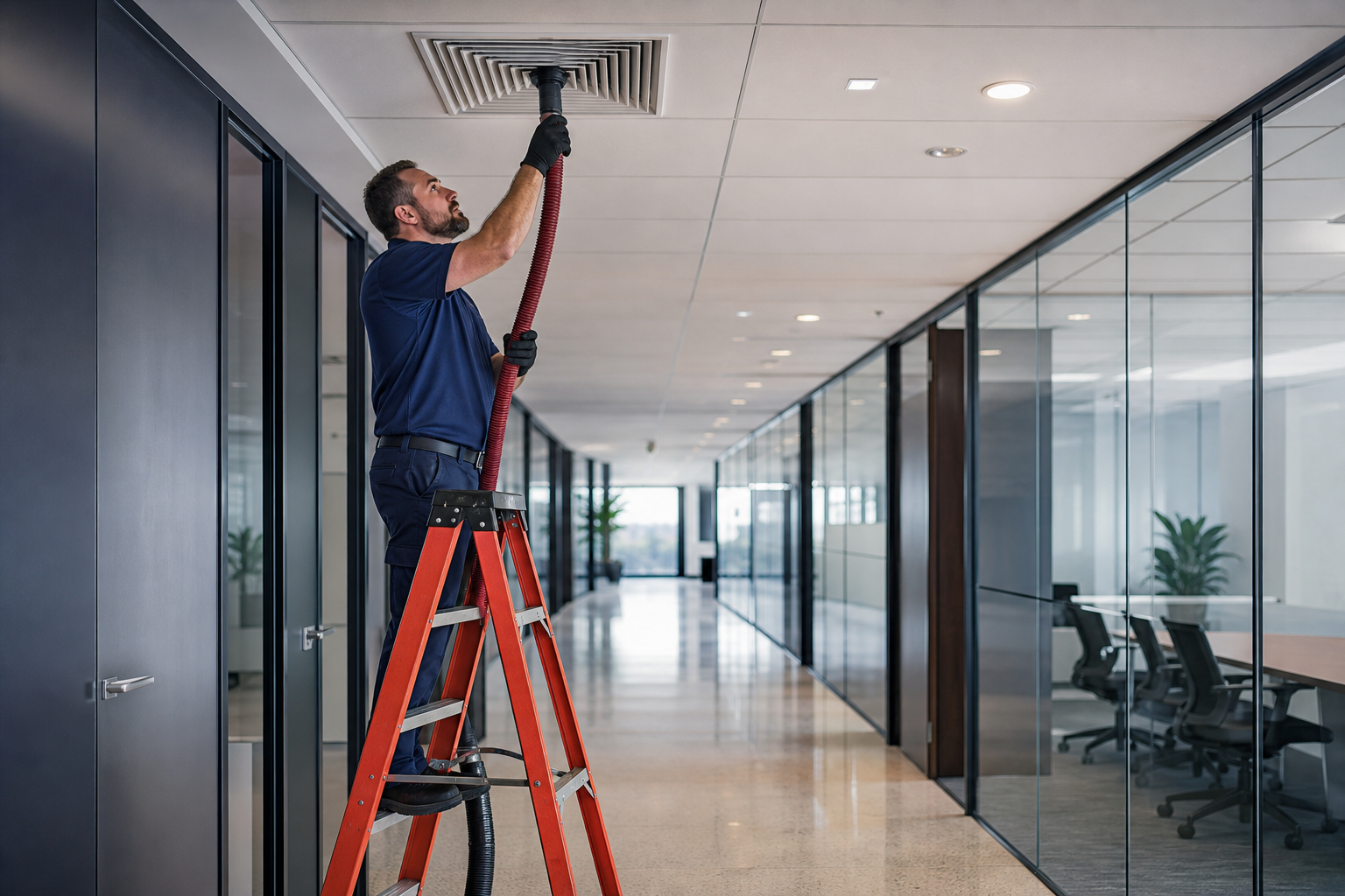 Commercial Air Duct Cleaning Near Me – Zero Downtime